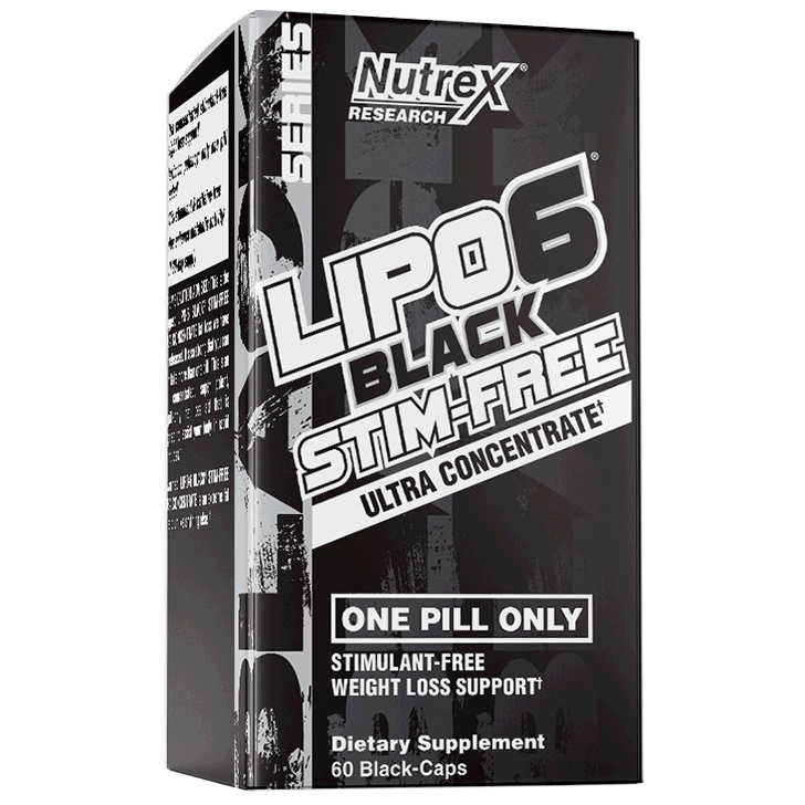 Lipo 6 Black - Stim-Free Ultra Concentrate (60 Cap)
