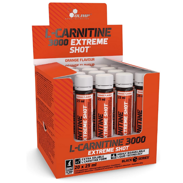 Olimp - L-Carnitine 3000 Extreme Shot Orange 20 Shots