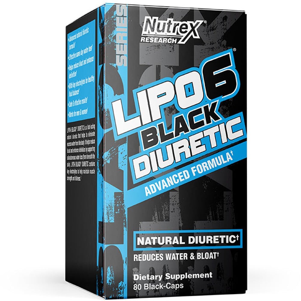 Lipo 6 Black - Diuretic (80 Cap)