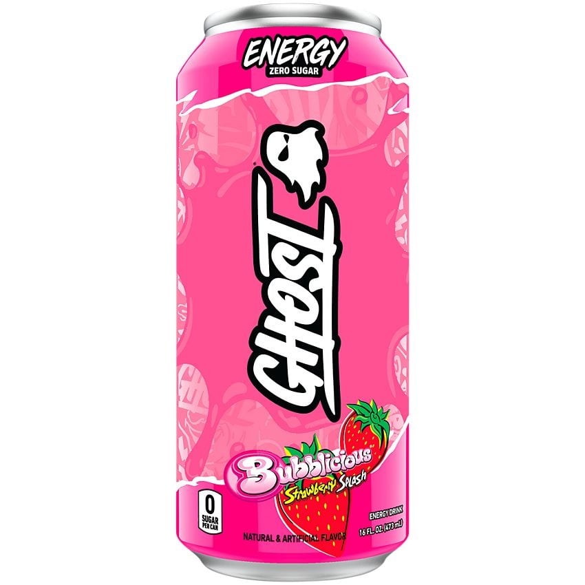 Ghost - Energy Drink Bubblicious Strawberry 473 ml