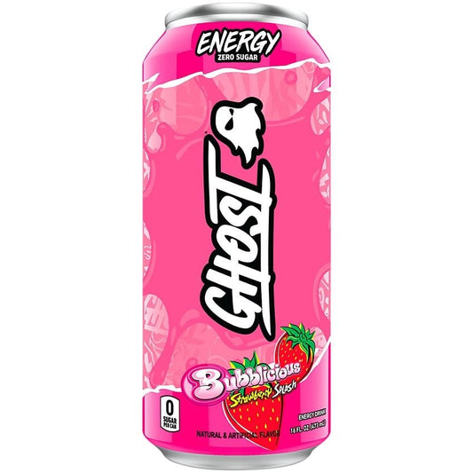 Ghost - Energy Drink Bubblicious Strawberry 473 ml