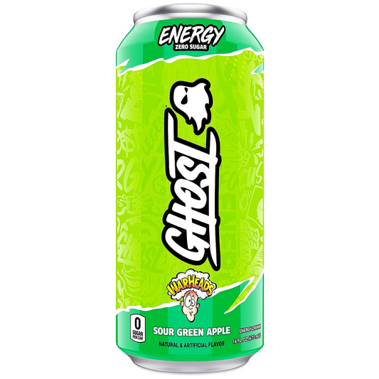 Ghost - Energy Drink Warheads Sour Green Apple 473 ml