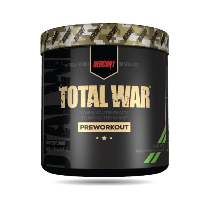 Redcon1 - Total War Pre-Workout Green Apple 441g