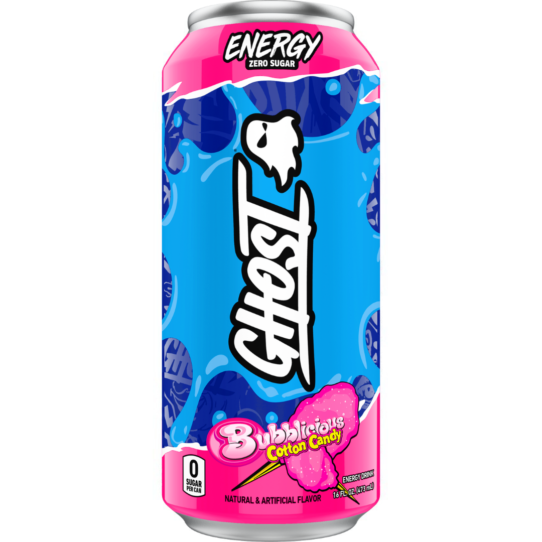 Ghost - Energy Drink Bubblicious Cotton Candy 473 ml