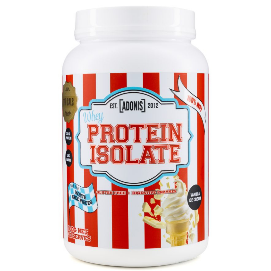 Adonis - Whey Protein Isolate Vanilla Ice Cream 900 g