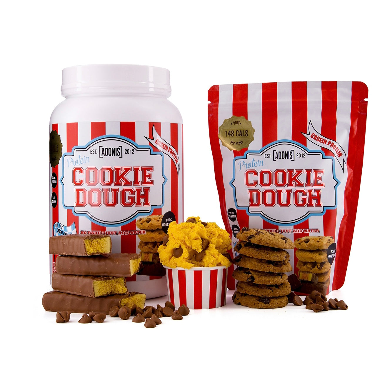 Adonis Cookie Dough - Choc Honeycomb 1 kg