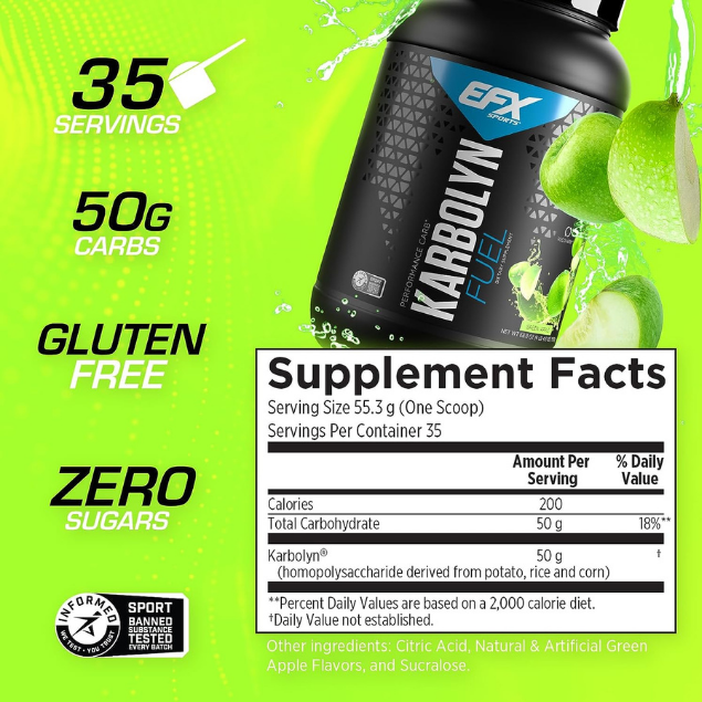 EFX Karbolyn Fuel - Green Apple 1.81 kg
