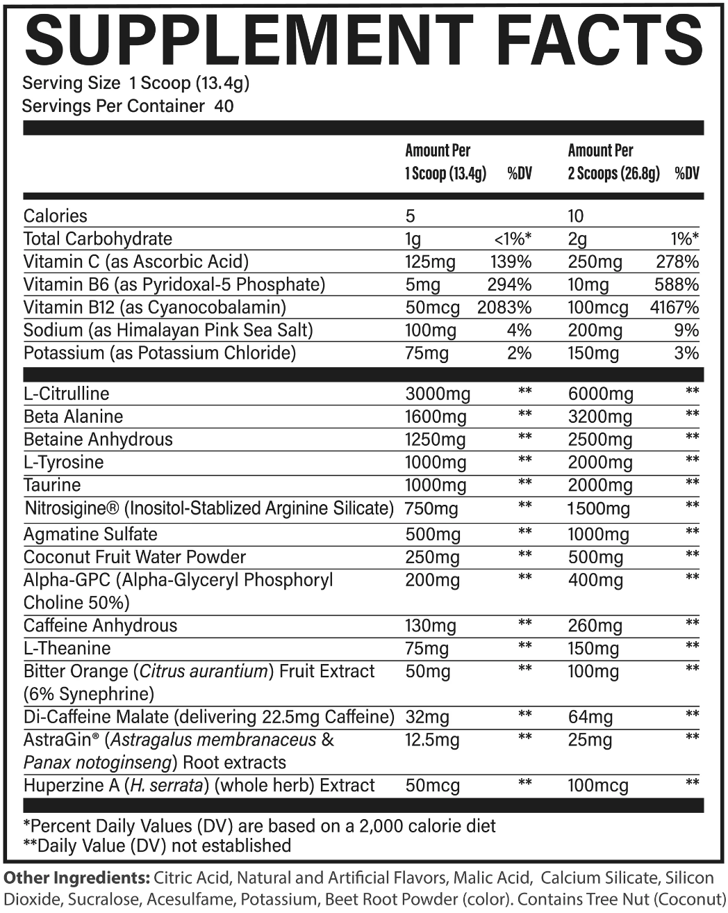 Raw - Cbum Thavage Pre-Workout Blackberry Lemonade 40 SRV
