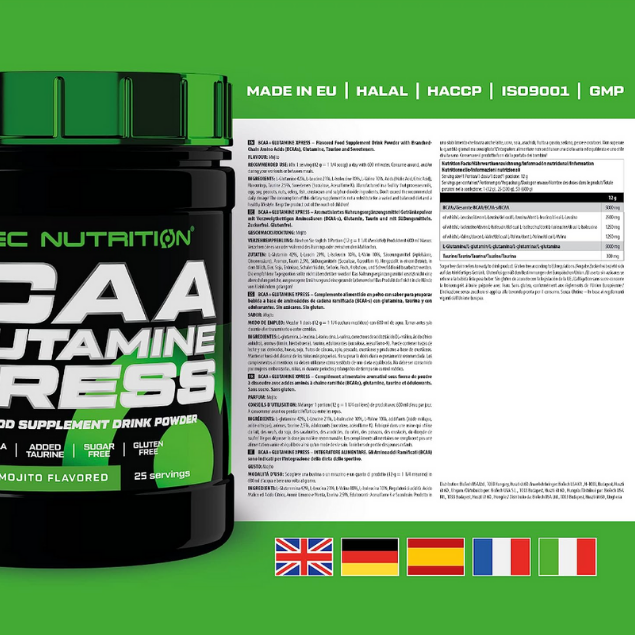 Scitec BCAA+Glutamine - Mojito 300 g