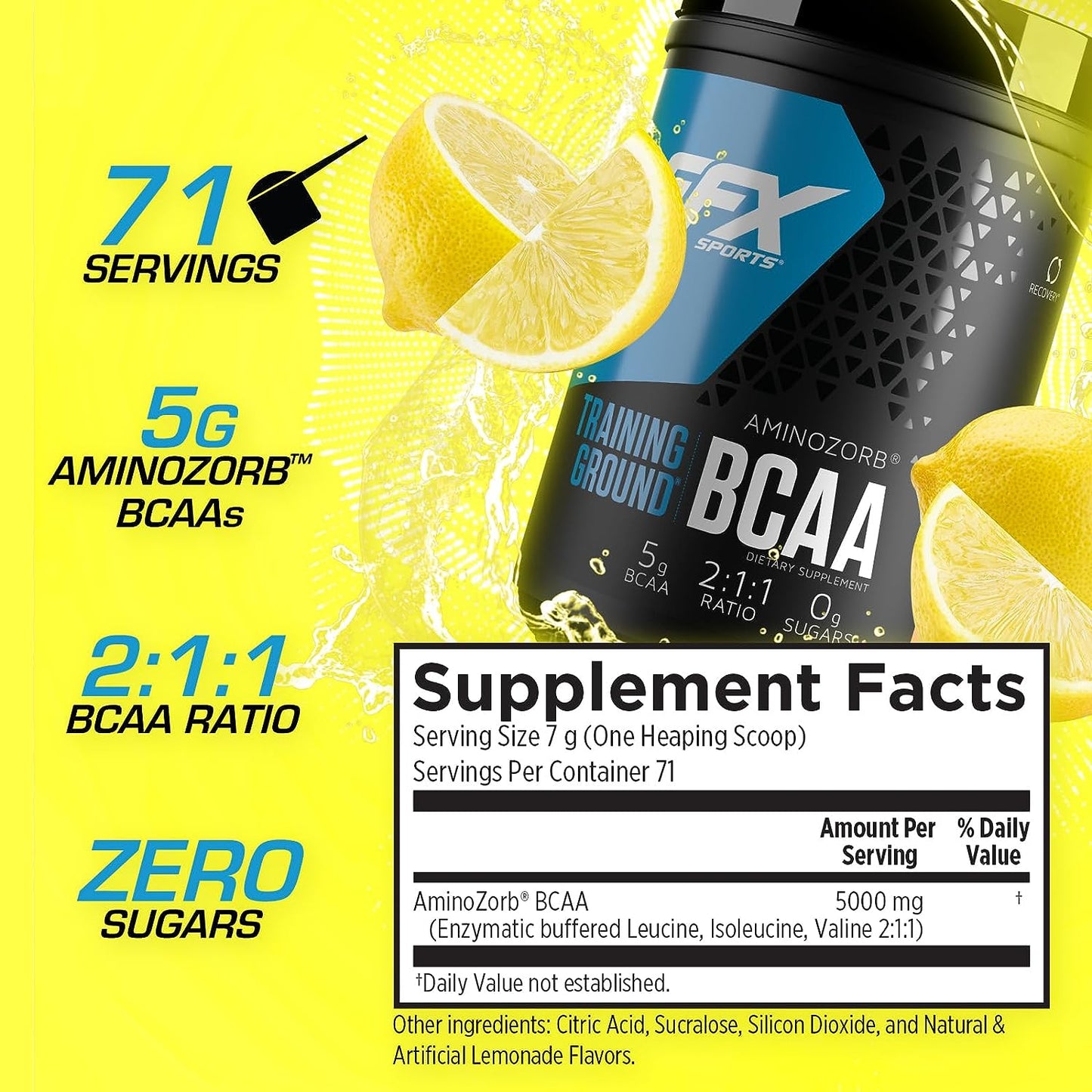 EFX - Training Ground BCAA Lemonade 500 g