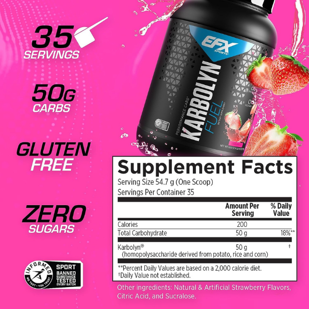 EFX Karbolyn Fuel - Strawberry 1.81 kg