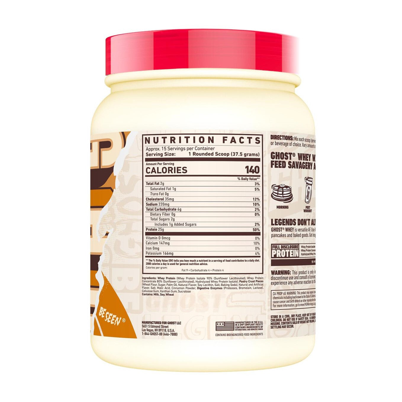 Ghost - Whey Protein Apple Cider Doughnut 563 g