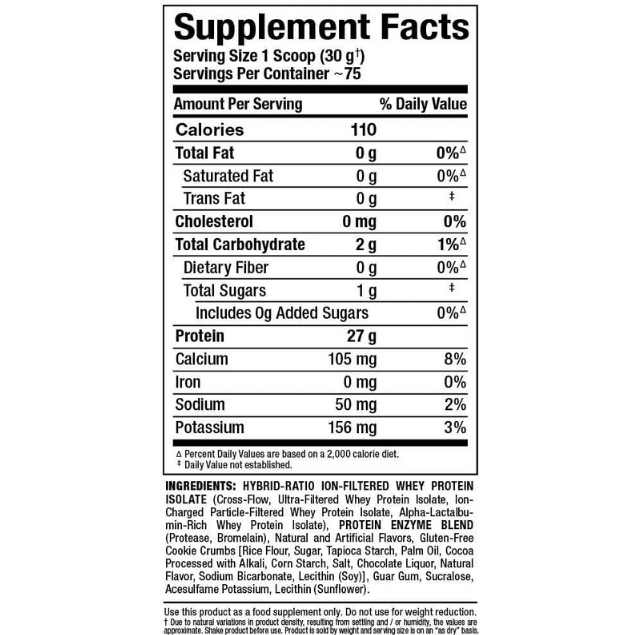 Allmax - Isoflex Cookies & Cream 2.27 kg