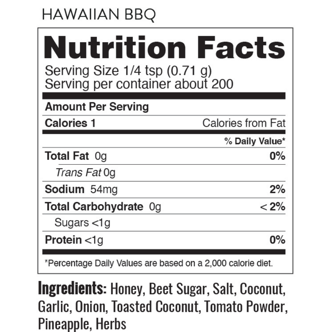 BUCKED Up - Buck Season Hawaiian BBQ