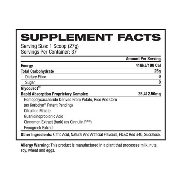 Evogen Nutrition GlycoJect - Wild Berry 1 kg