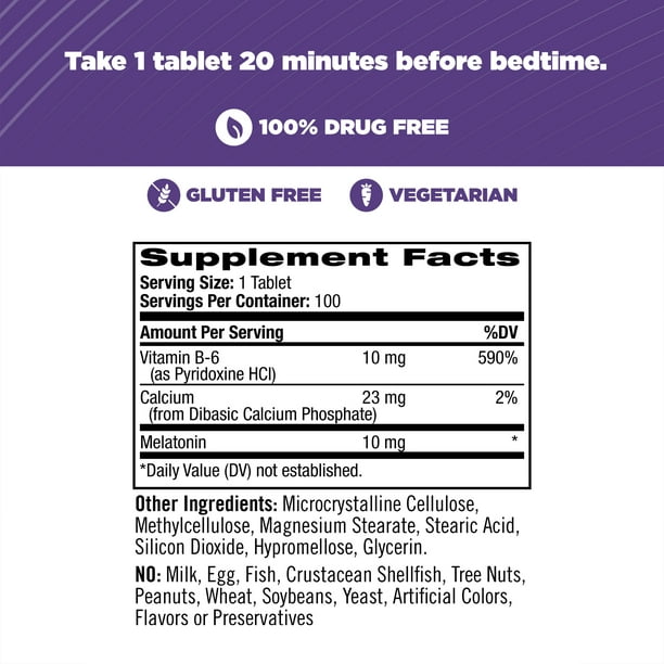 Natrol - Melatonin Advanced Sleep 100 Tablets