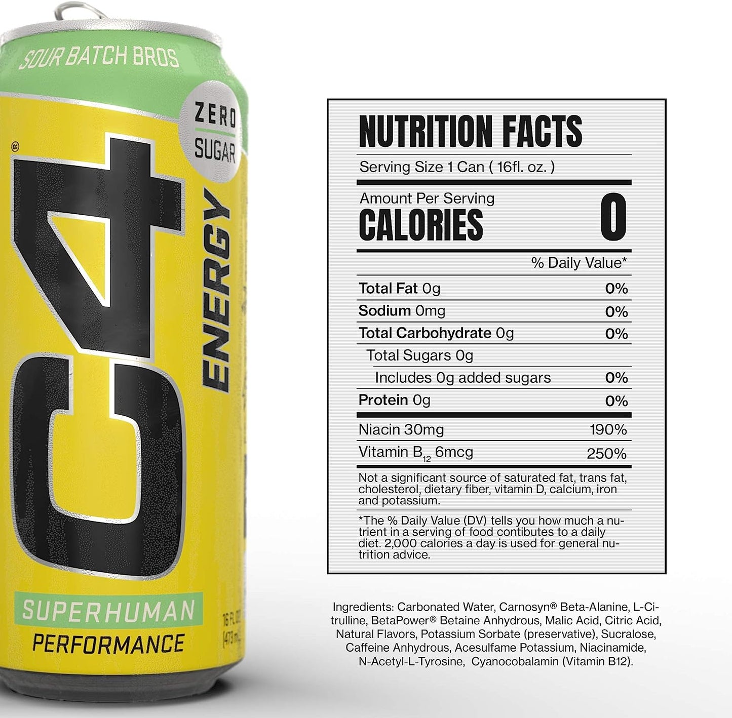 Cellucor C4 - Energy Drink Sour Batch Bros 473 ml