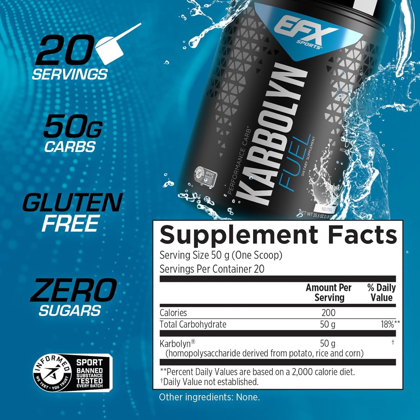 EFX Karbolyn Fuel - Neutral 1kg