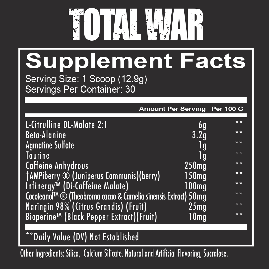 Redcon1 - Total War Pre-Workout Pineapple Juice 441g