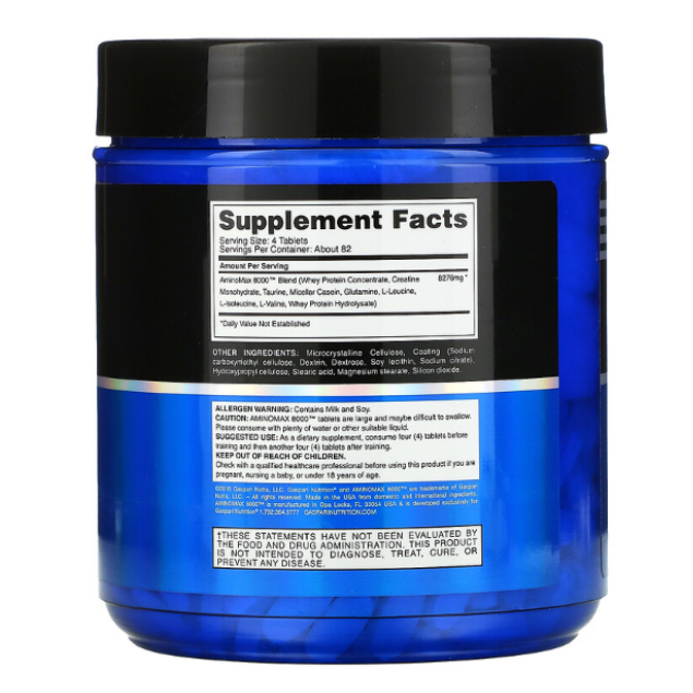 Gaspari Nutrition - Amino Max 8000 82 SRV