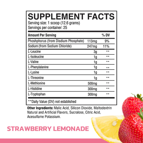 Raw - EAA Strawberry Lemonade 25 SRV