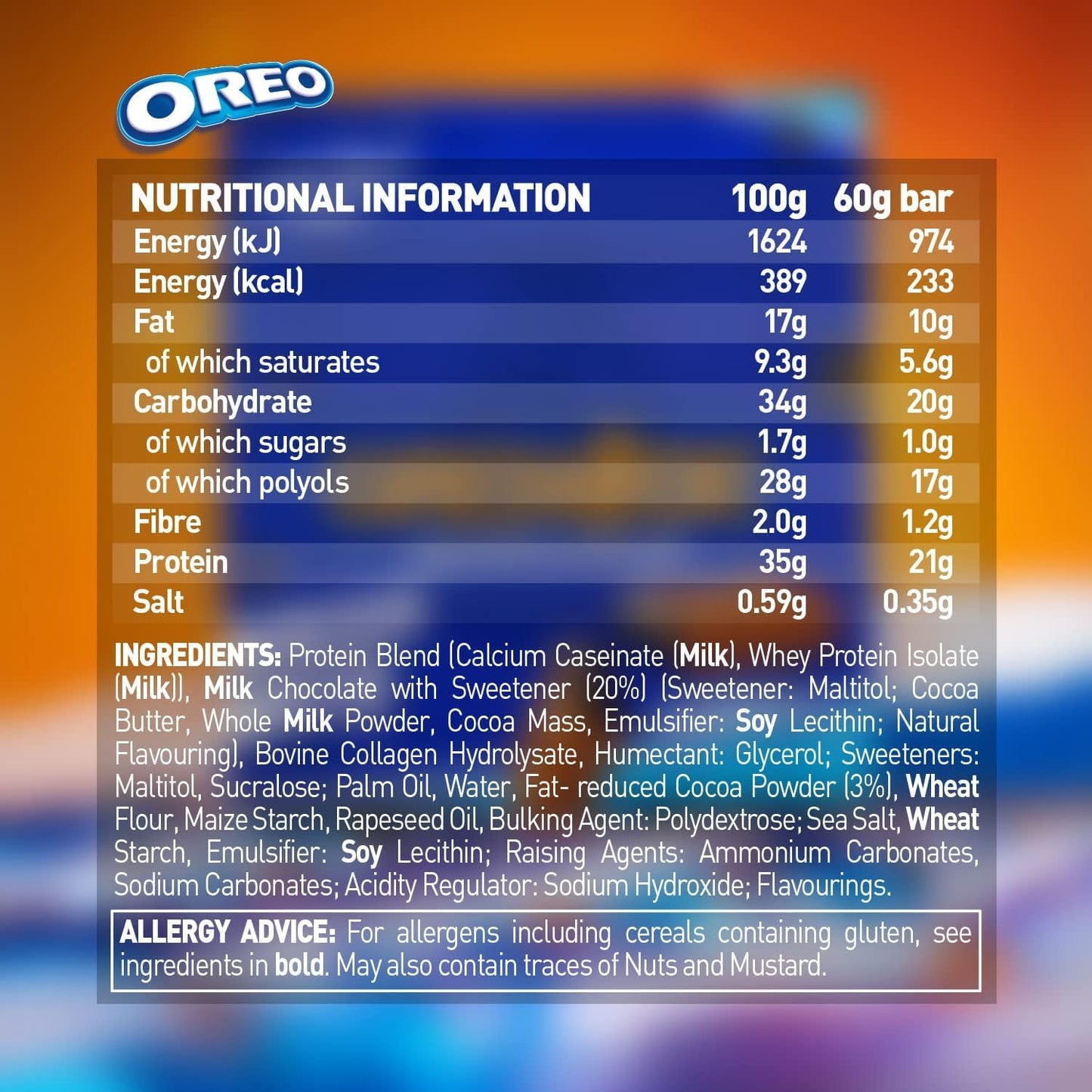 Grenade - Protein Bar Oreo 60 g