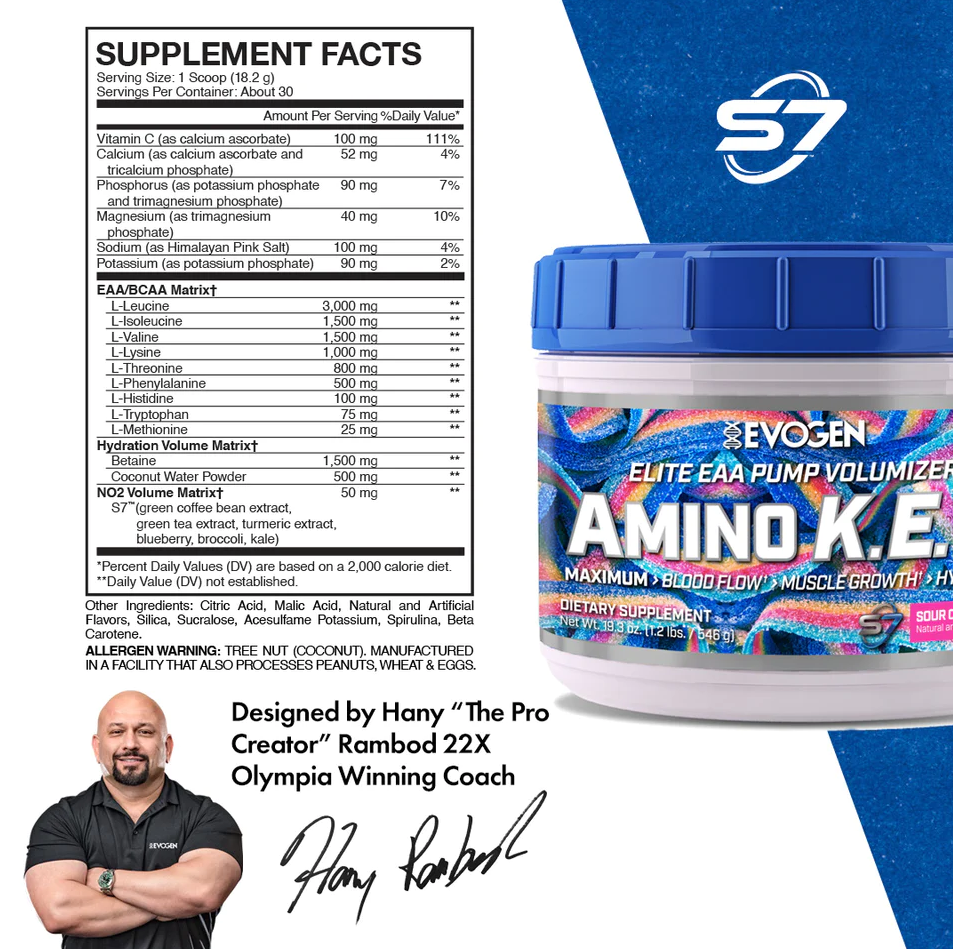 Evogen - Amino K.E.M. Sour Candy 429g