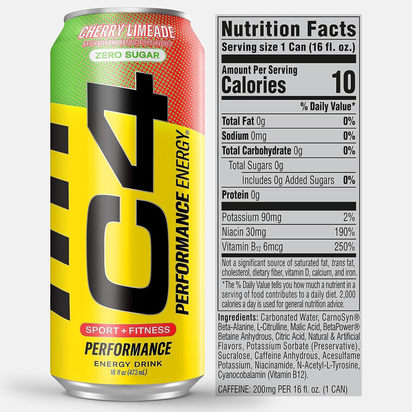 Cellucor C4 - Energy Drink Cherry Limeade 473 ml