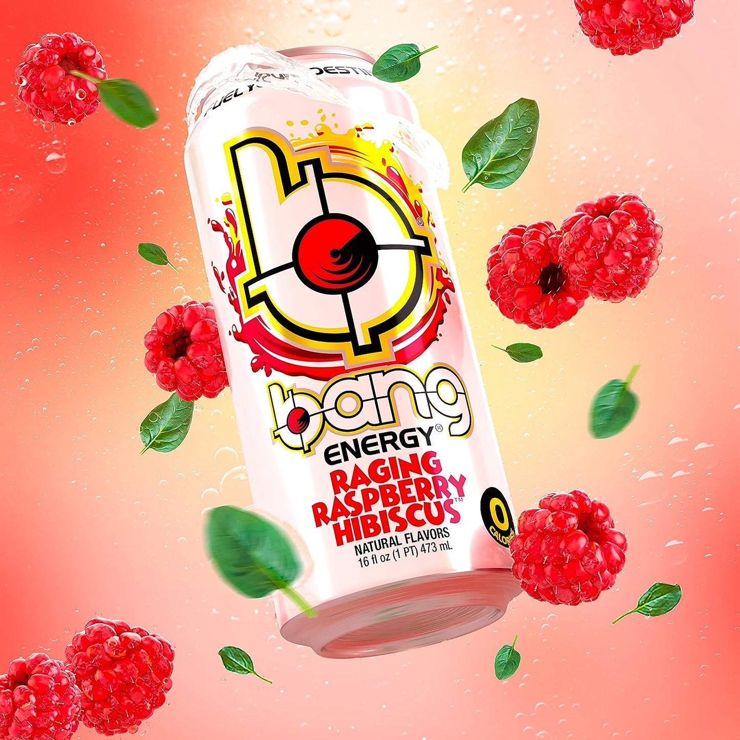 Bang Energy - Raging Raspberry Hibiscus Energy Drink 473 ml