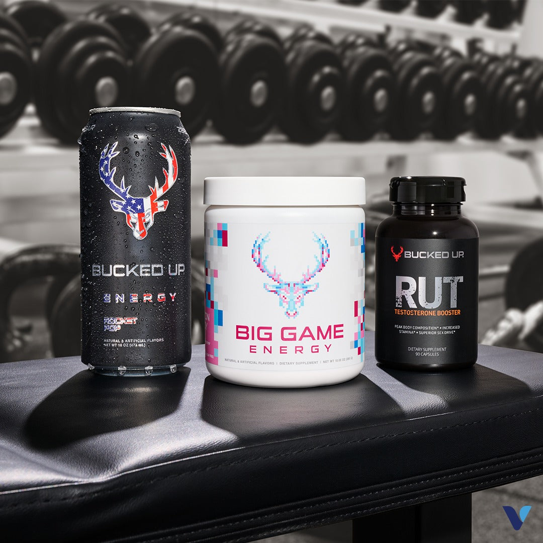 BUCKED Up - Testosterone Booster 90 Capsules