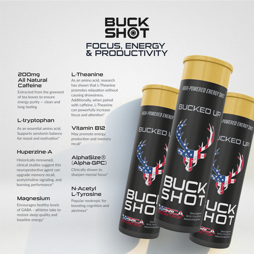 BUCKED Up - Buck Shot Blood Raz 59 ml