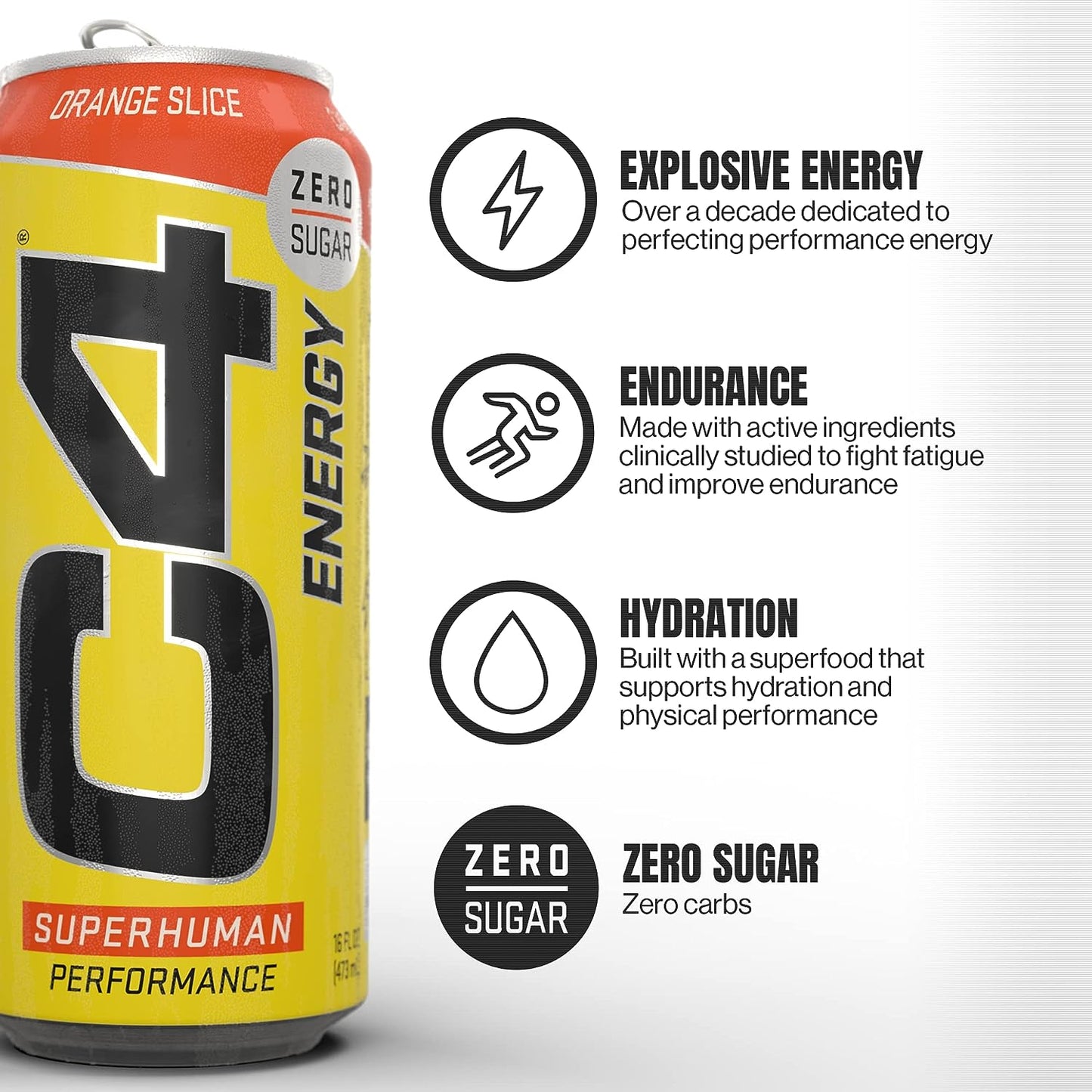 Cellucor C4 - Energy Drink Orange Slice 473 ml