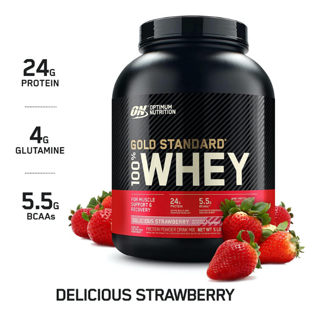 Whey Protein Gold Standard - Strawberry 2.27 kg