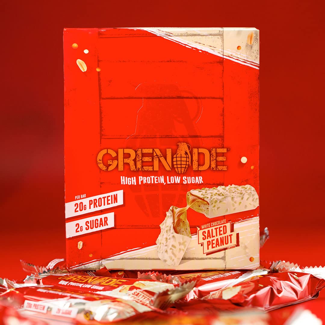 Grenade - Protein Bar White Chocolate Salted Peanut 60 g