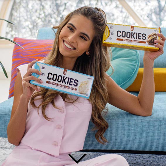 nano - Protein Cookies Coconut Caramel Peanut 128 g