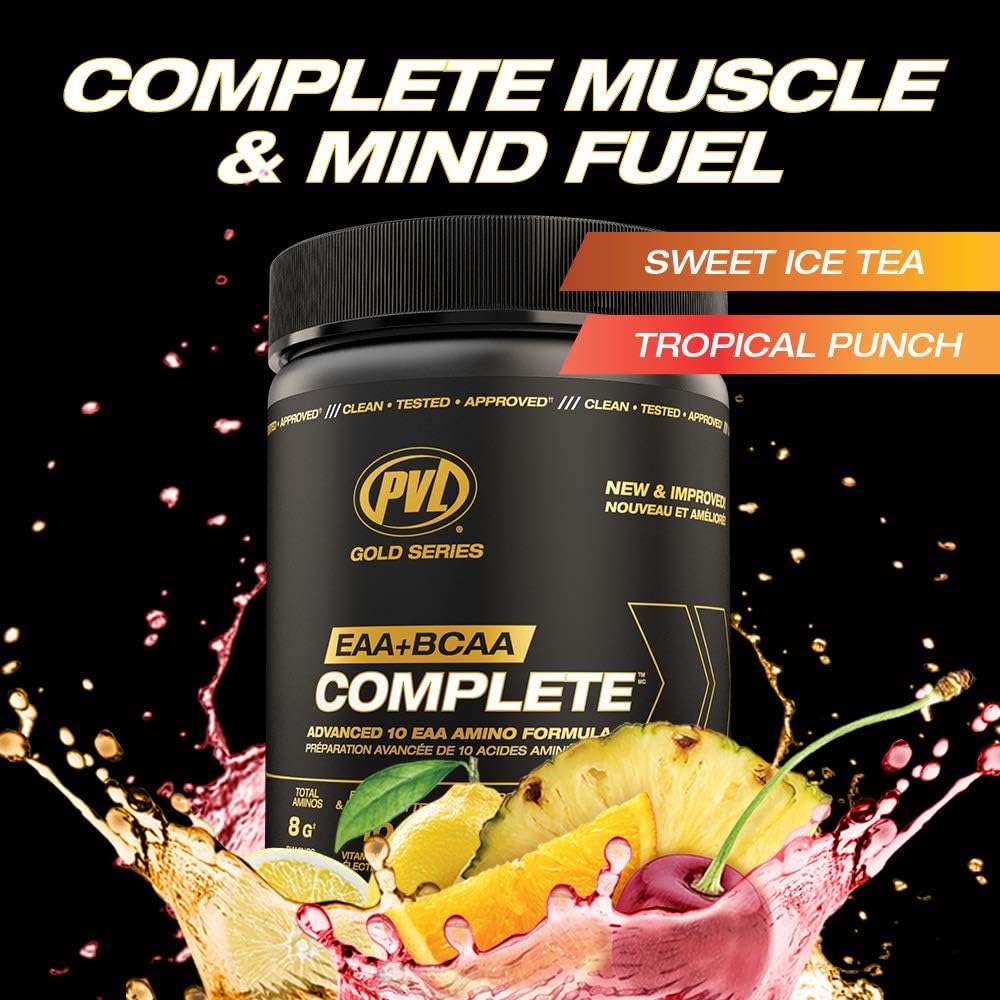 PVL - EAA + BCAA COMPLETE Orange Krush'd 369 g