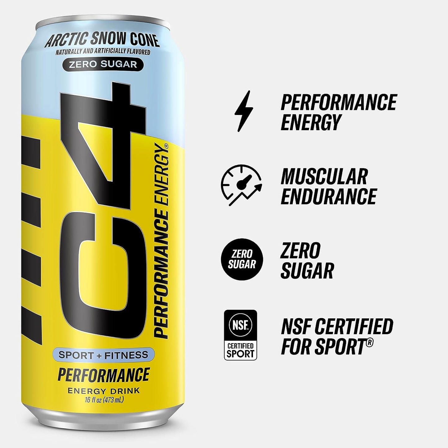 Cellucor C4 - Energy Drink Arctic Snow Cone 473 ml