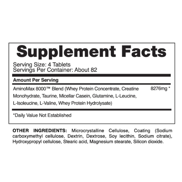 Gaspari Nutrition - Amino Max 8000 82 SRV