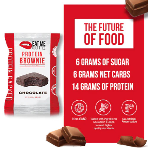 Eat Me - Protein Brownie Chocolate 1 Pc