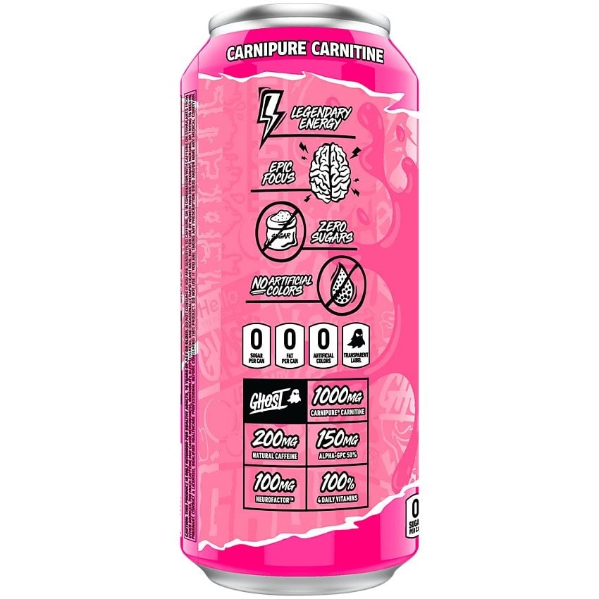 Ghost - Energy Drink Bubblicious Strawberry 473 ml