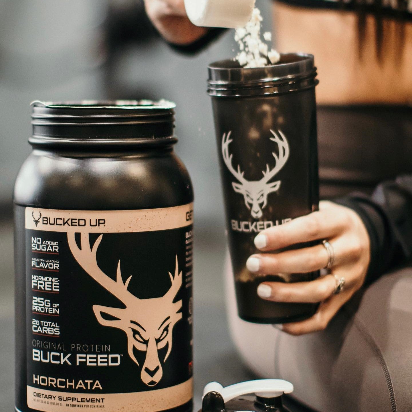 BUCKED Up - Buck Feed Original Protein Vanilla 1 kg
