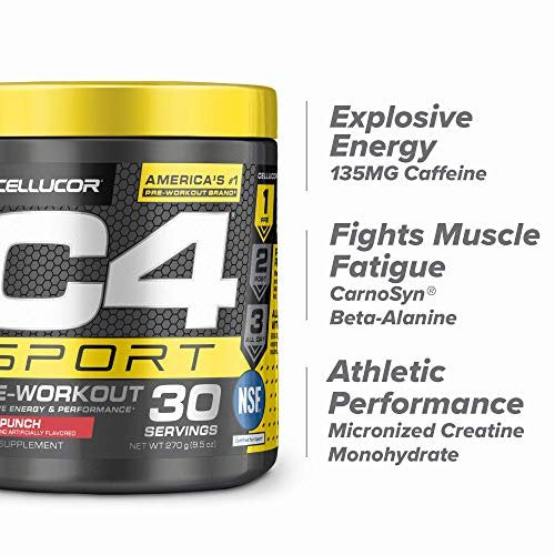 C4 - Sport Fruit Punch 30 SRV