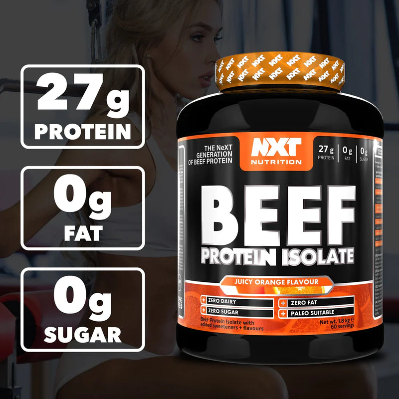 NXT - Beef Protein Isolate Juicy Orange 1.8 kg