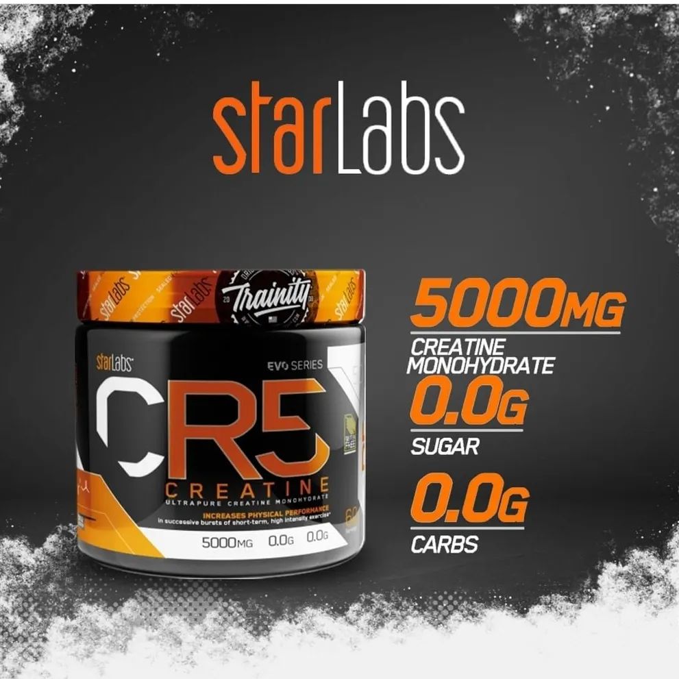 Starlabs - CR5 Creatine Monohydrate 100 SRV