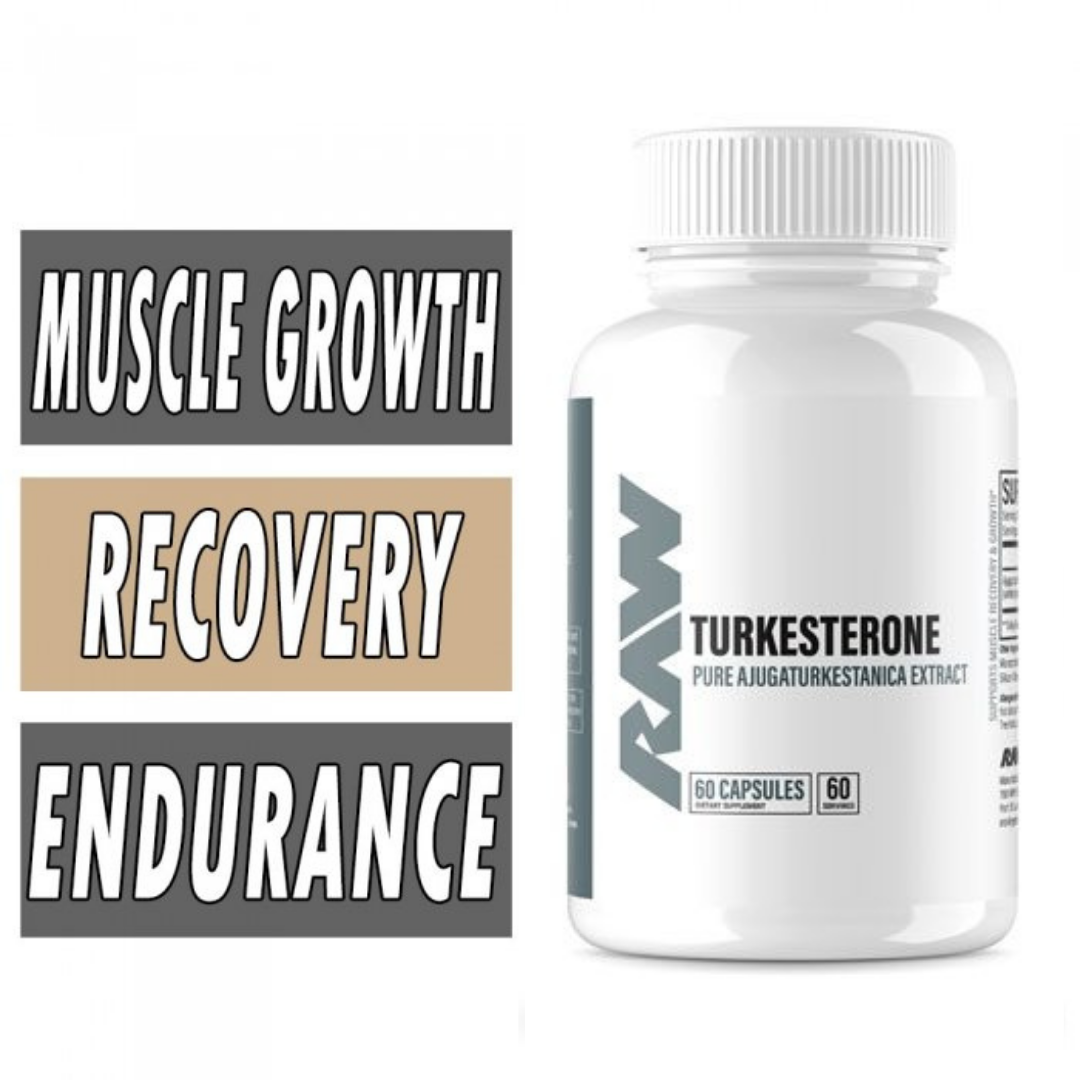 Raw - Turkesterone 500mg 60 Tablets