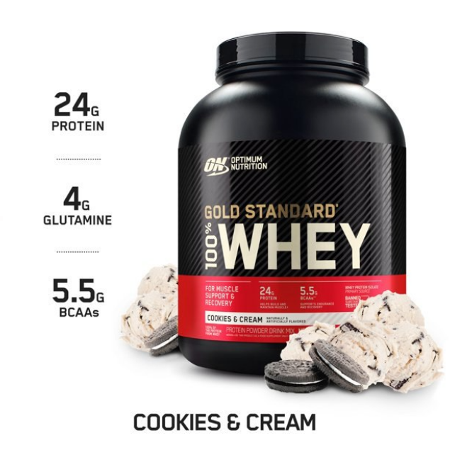 Whey Protein Gold Standard - Cookie & Cream 2.27 kg