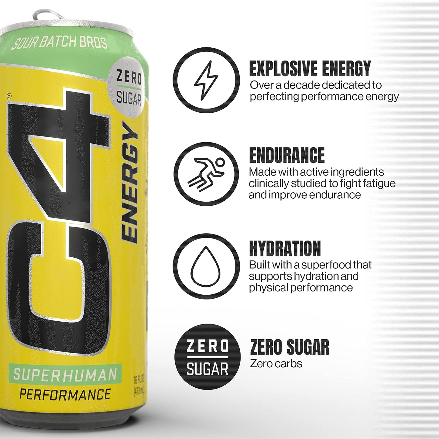Cellucor C4 - Energy Drink Sour Batch Bros 473 ml