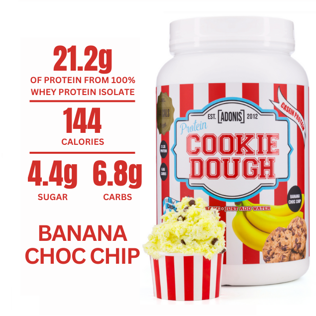 Adonis Cookie Dough - Banana Choc Chip 1 kg