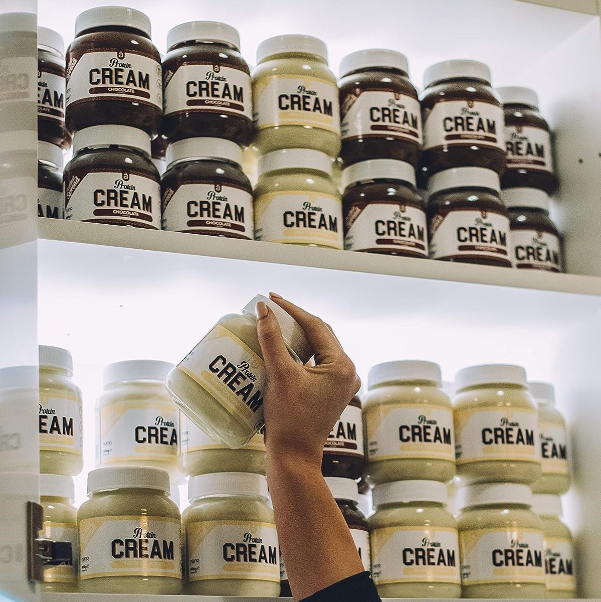 Nano - Protein Cream White / Darck Chocolate 330 g