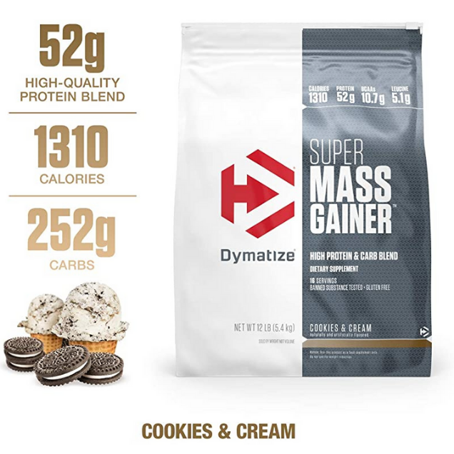 Dymatize Mass gainer - Cookie & Cream 5.4 kg